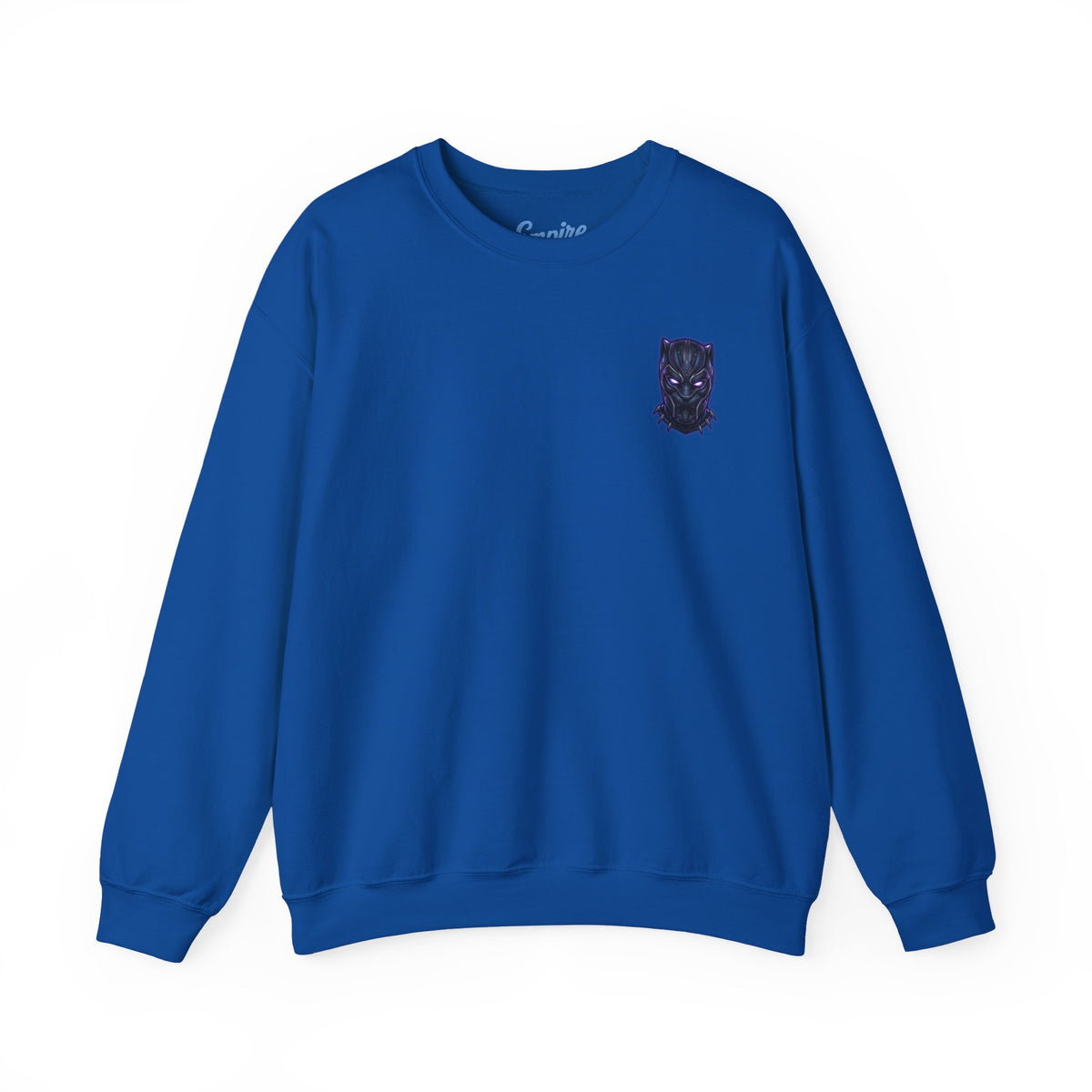 Black Panther Crewneck Sweatshirt — Marvel Black Panther Graphic
