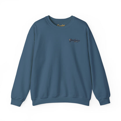 Jason Voorhees Mask Graphic with Quote Crewneck Sweatshirt