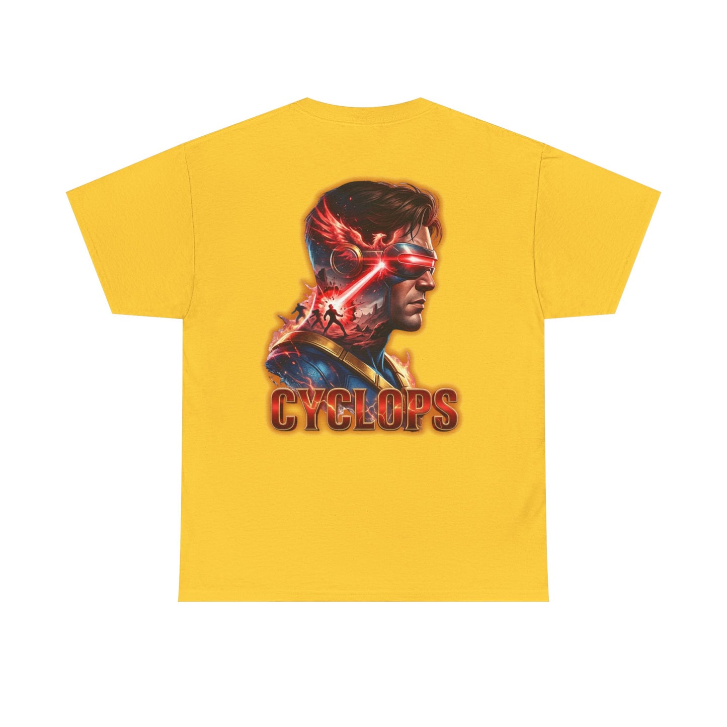 Cyclops Graphic Tee - Retro Superhero X-Men Design