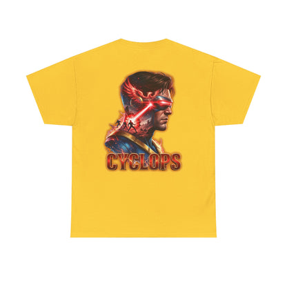 Cyclops Graphic Tee - Retro Superhero X-Men Design