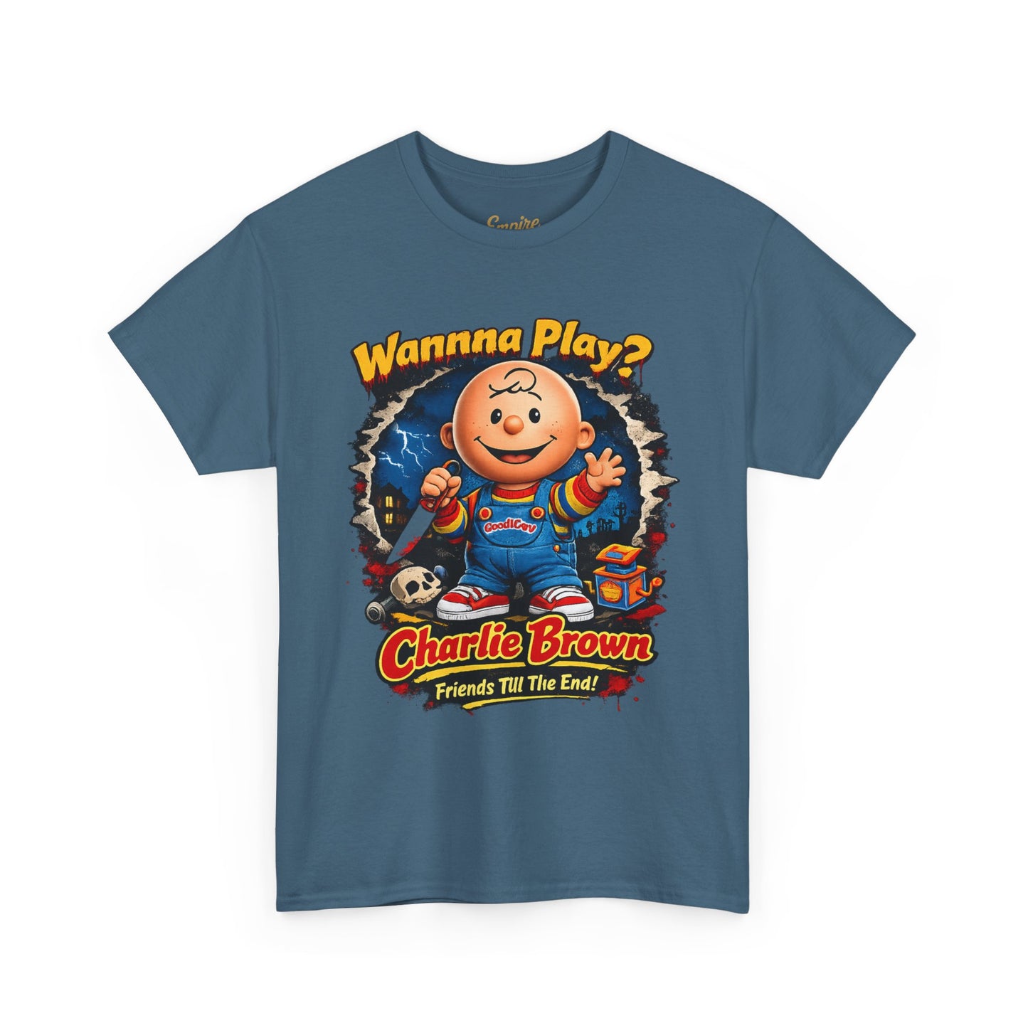 Charlie Brown "Wanna Play?" Graphic Tee