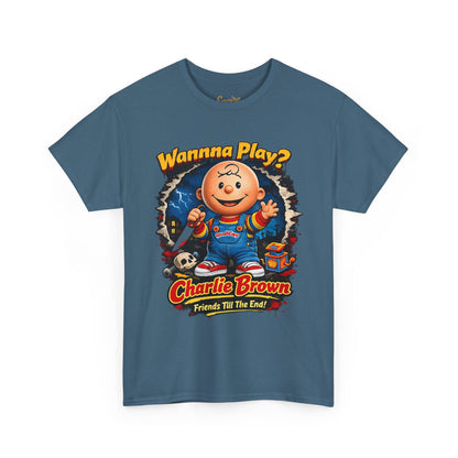 Charlie Brown "Wanna Play?" Graphic Tee