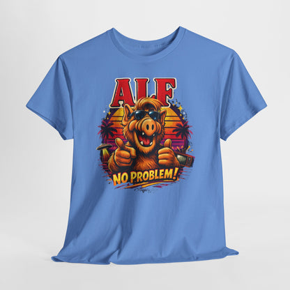 ALF “No Problem!” Graphic Tee — Retro 80s TV Character T-Shirt