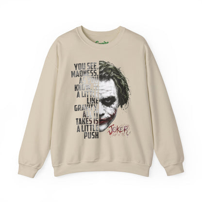 The Clown "You See Madness" Graphic Pullover Sweatshirt