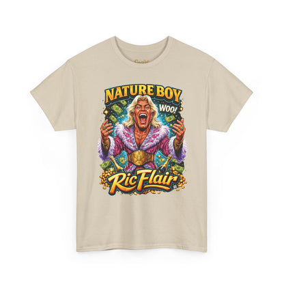 Ric Flair 'Nature Boy' Graphic Tee — Retro Wrestling Fan T-Shirt