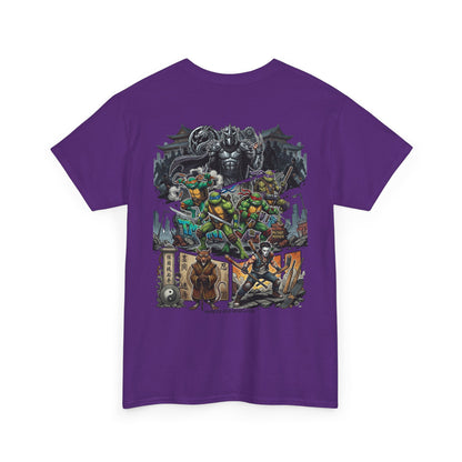 Teenage Mutant Ninja Turtles Graphic Tee — Retro Comic Backprint