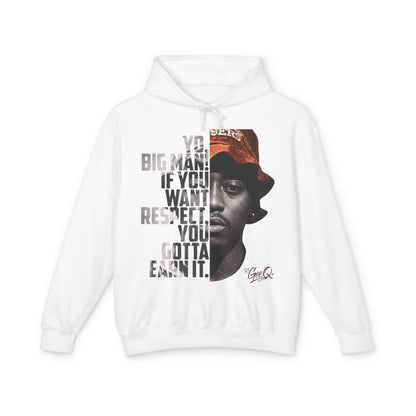 DJ Gee Q - "Juice" Hoodie — 'You Want Respect You Gotta Earn It' Graphic