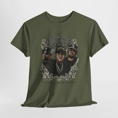 The Lox Graphic Tee Vintage Hip-Hop Portrait T-Shirt