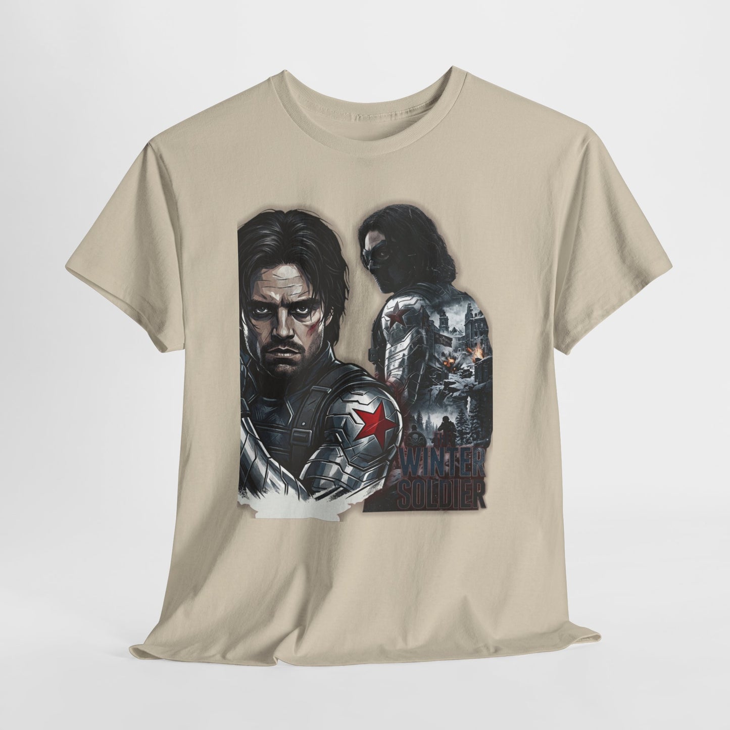 The Winter Soldier - Armored Vigilante Portrait T-Shirt