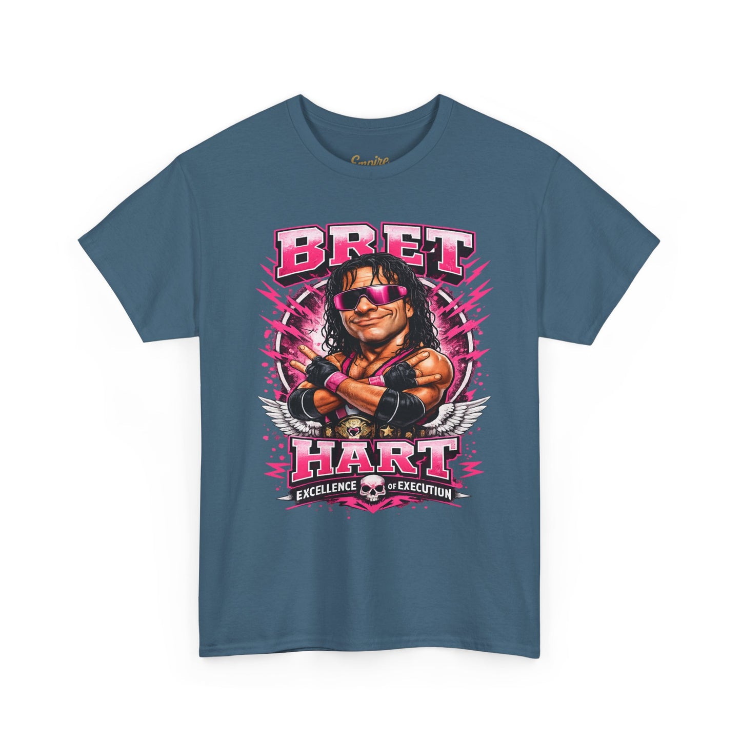 Bret Hart Tribute T-Shirt — "I Am The Best There Is" Retro Wrestling Tee