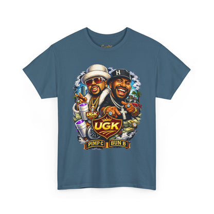 UGK Pimp & Bun B Graphic T-Shirt — Retro Hip Hop Tribute Tee