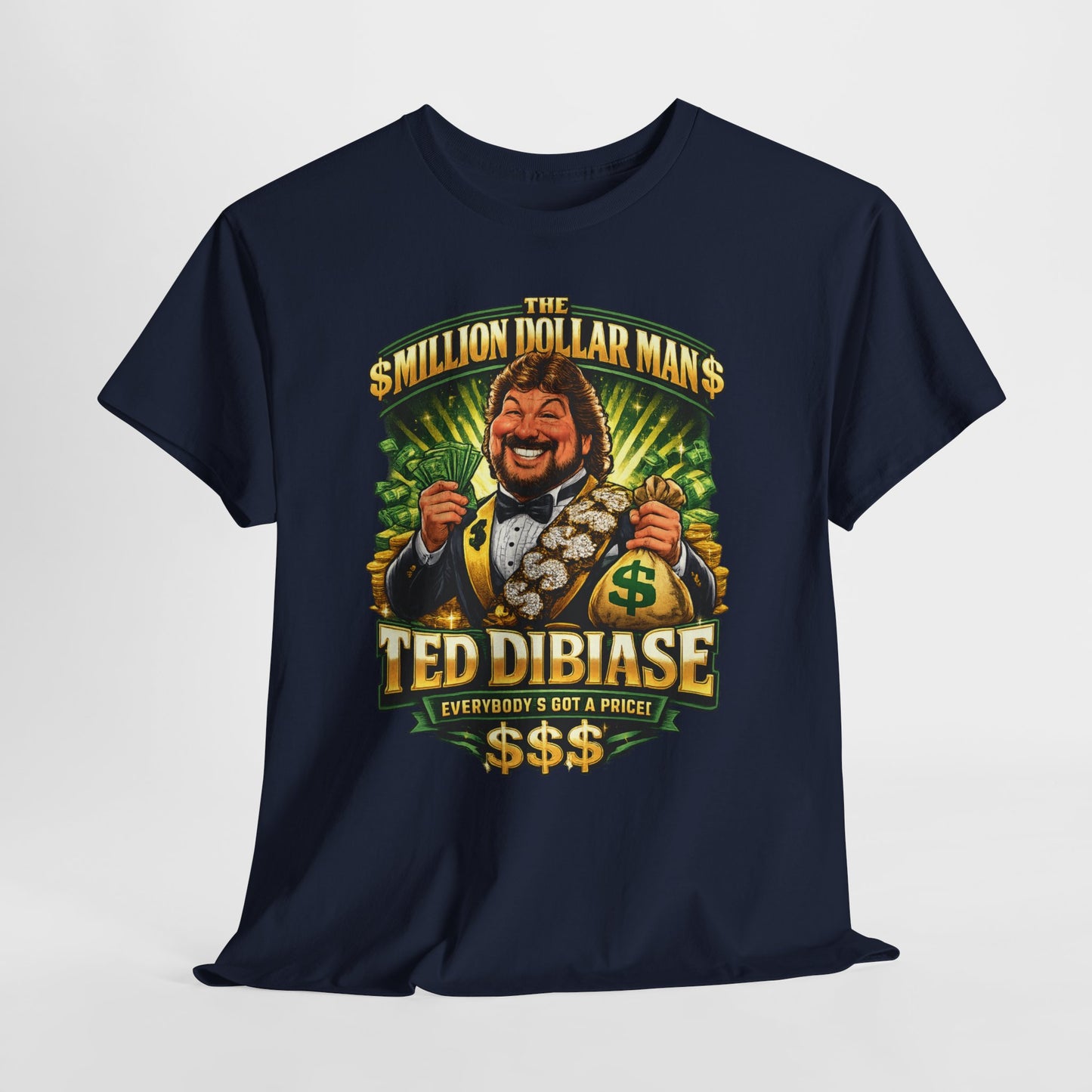Ted Dibiase Million Dollar Man T-Shirt — Retro Wrestling Tee