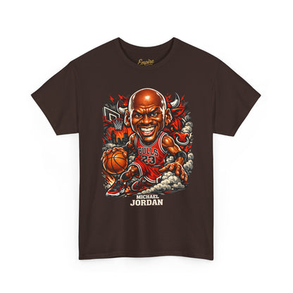 Basketball Legend T‑Shirt — 'Michael' Retro Cartoon Bulls Tee