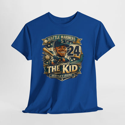 Griffey Jr. "The Kid" - Vintage Baseball Graphic T-Shirt