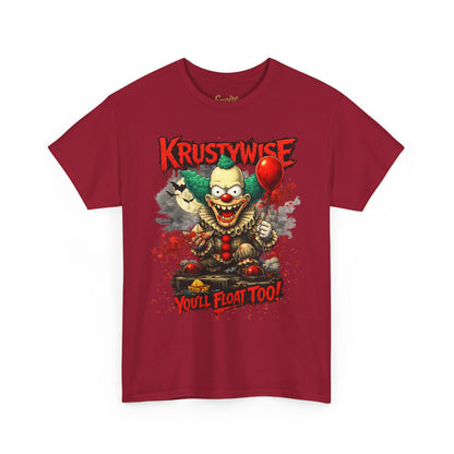 Krustywise "You’ll Float Too" Horror Tee