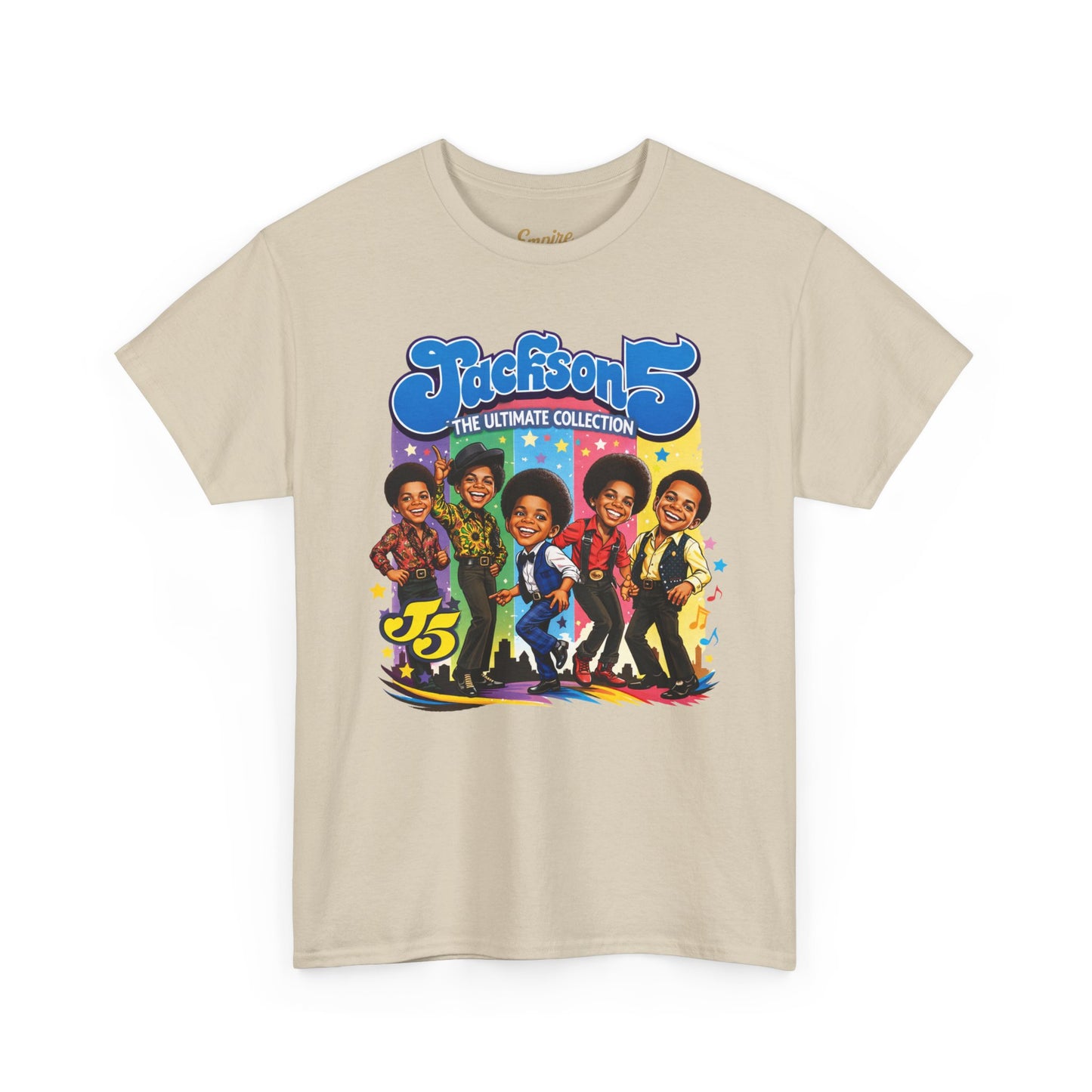 Jackson 5 Retro Graphic Tee — 'The Ultimate Collection' Vintage Band T-Shirt