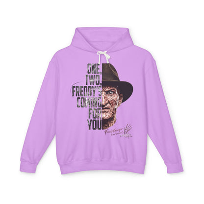 One, Two, Freddy’s Coming for You Horror Hoodie