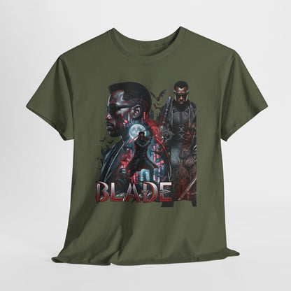 Blade Movie Graphic Tee — Vampire Hunter Retro Poster T-Shirt