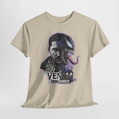 Venom Eddie Brock Graphic Tee — Antihero Comic Movie Fan Shirt