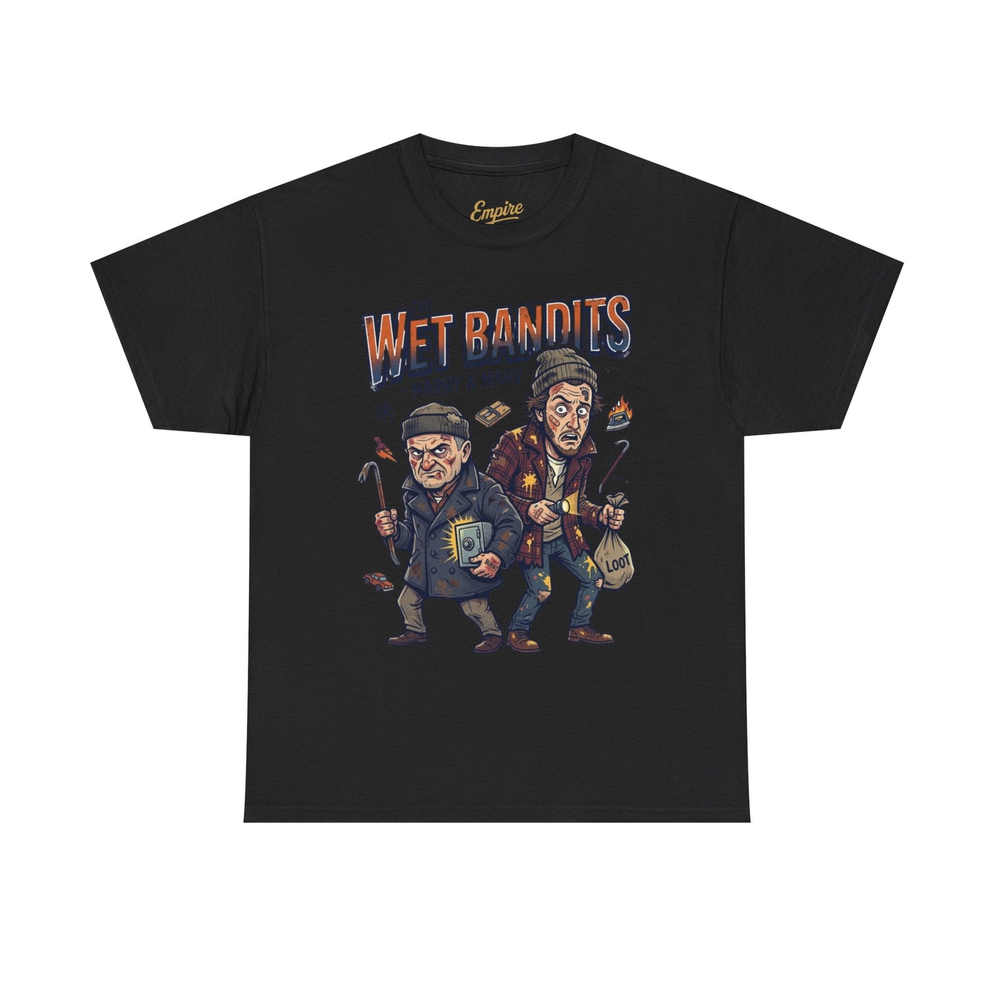 Wet Bandits Movie Tee — Harry & Marv Funny Christmas T-Shirt