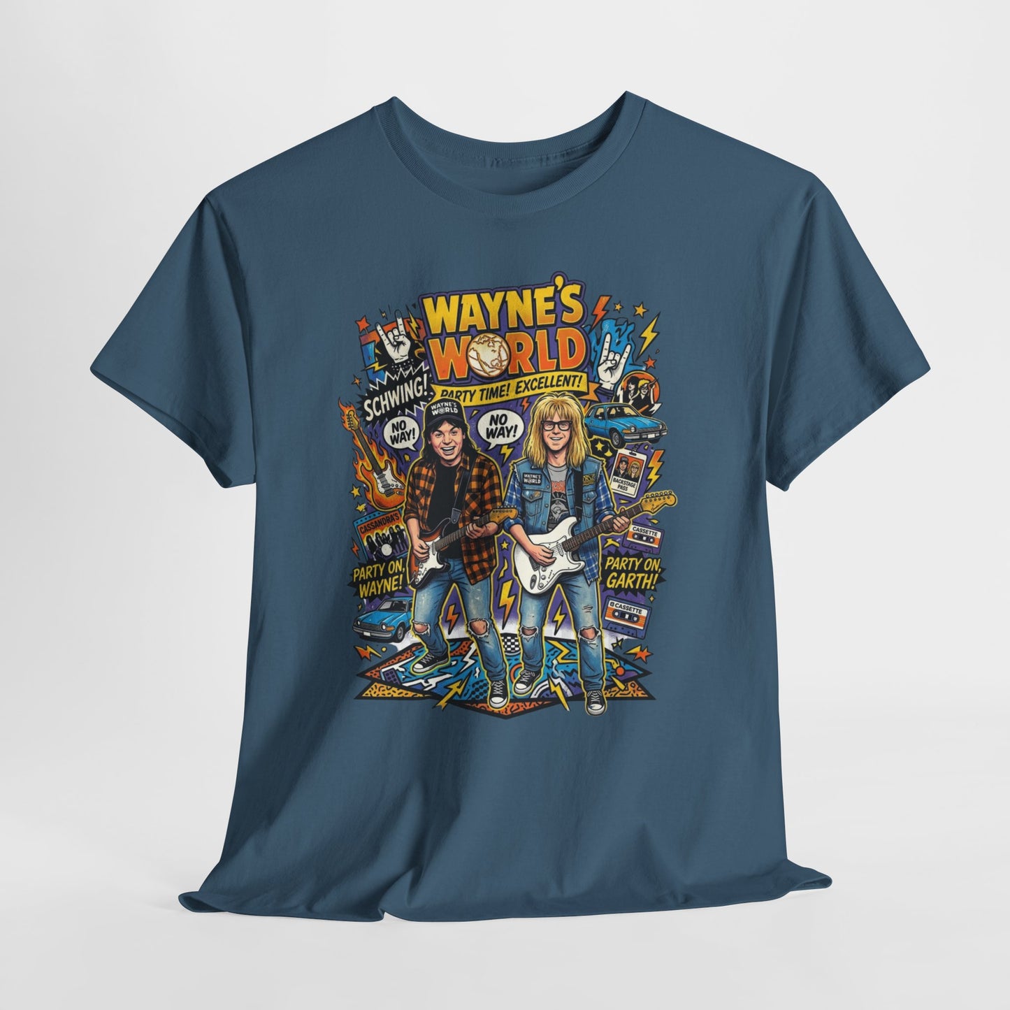 Wayne's World Retro Band Tee