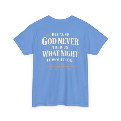 Christian Graphic Tee — “Overnight Success” Inspirational Faith T-Shirt