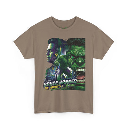 Hulk Comic Movie Poster T-Shirt – 'Bruce Banner' Graphic Tee