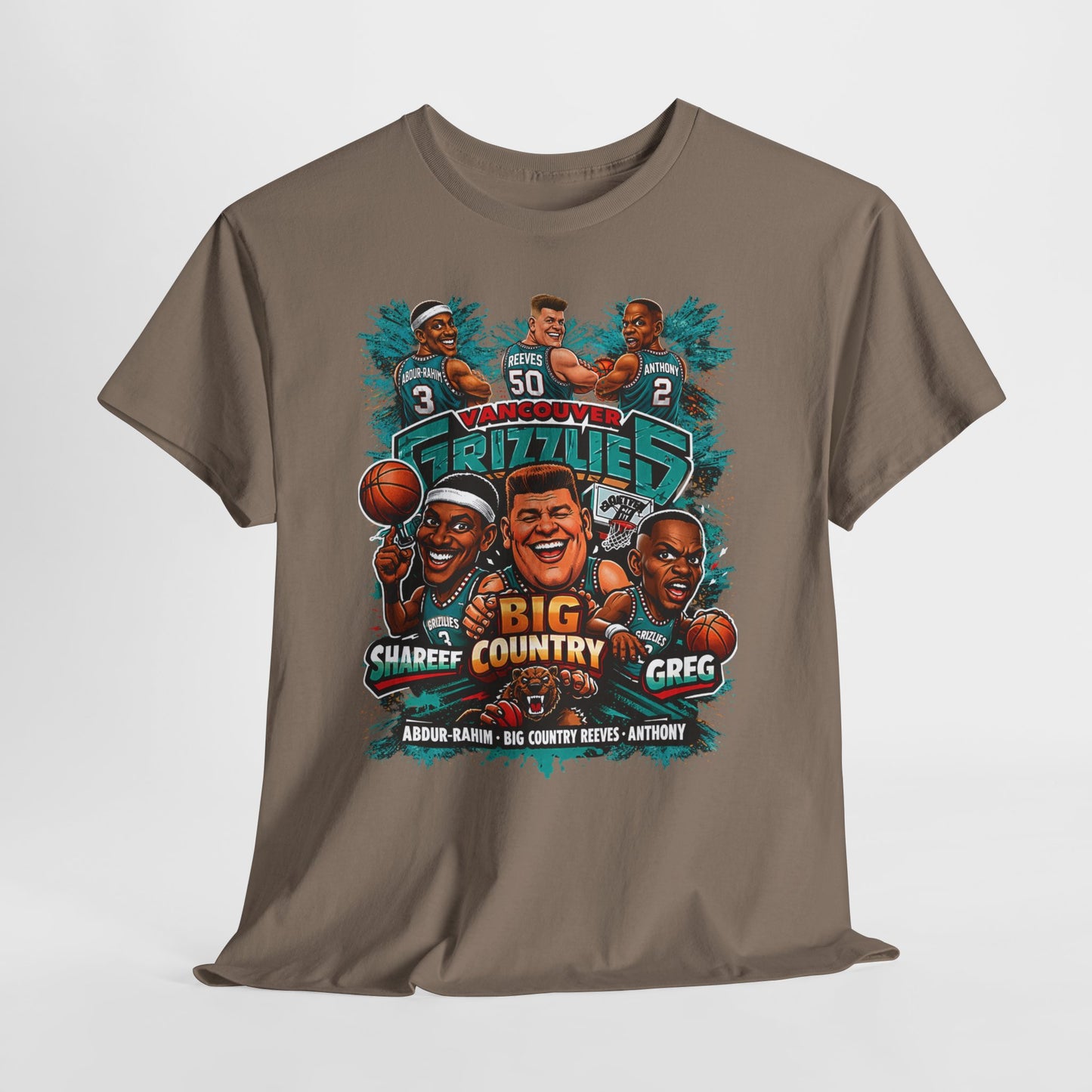 Grizzlies Big Country Basketball Tee