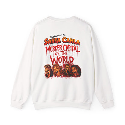 Lost Boys Crewneck Sweatshirt — Vintage Horror Movie Graphic (Welcome to Santa Carla)