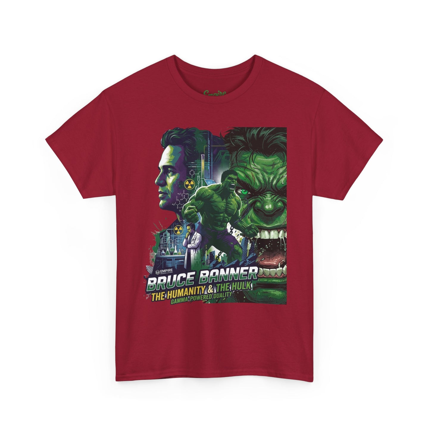 Hulk Comic Movie Poster T-Shirt – 'Bruce Banner' Graphic Tee
