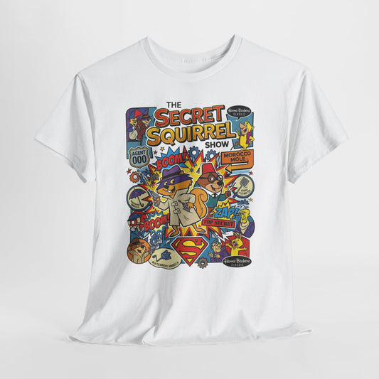 "The Secret Squirrel Show" Vintage Comic Cartoon T-Shirt