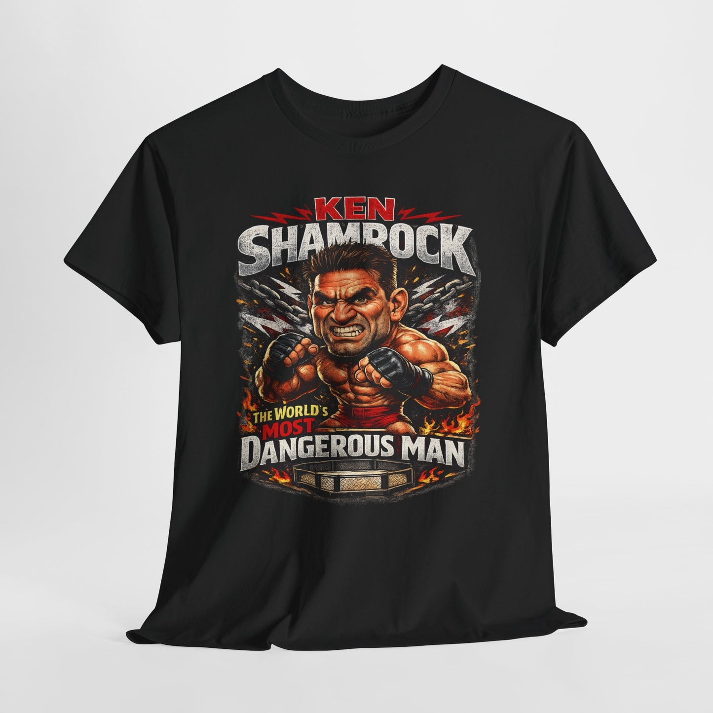 Ken Shamrock "The World's Most Dangerous Man" T-Shirt