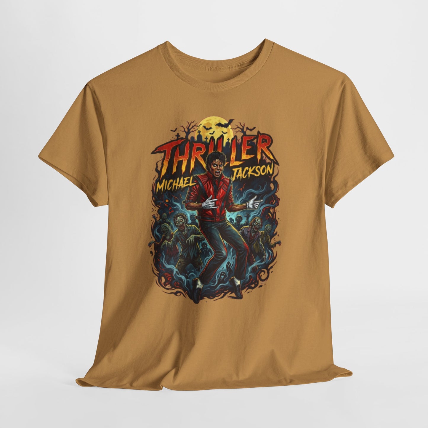Thriller Graphic Tee — Retro Halloween Pop Music T-Shirt