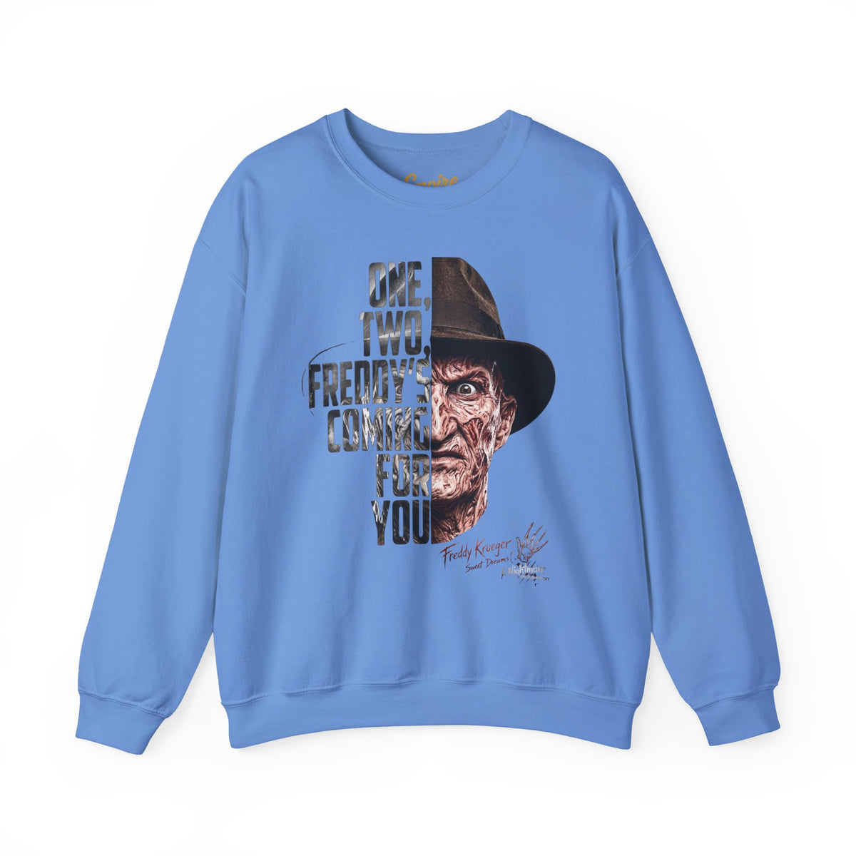 Freddy Krueger 'One, Two, Freddy's Coming For You' Crewneck Sweatshirt