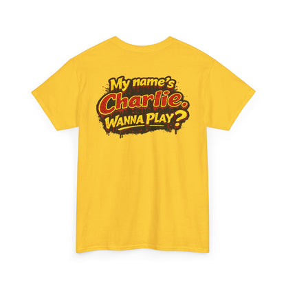 Charlie Brown "Wanna Play?" Graphic Tee