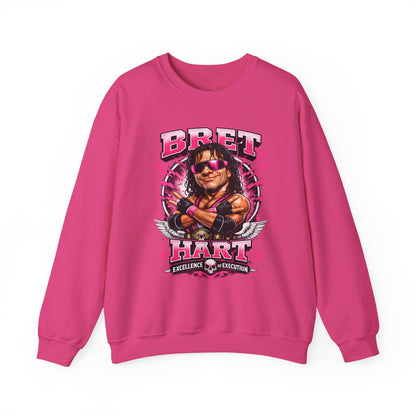 Bret Hart Crewneck Sweatshirt — "I Am The Best There Is" Retro Wrestling Pullover