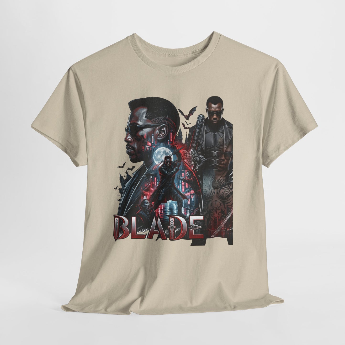 Blade Movie Graphic Tee — Vampire Hunter Retro Poster T-Shirt