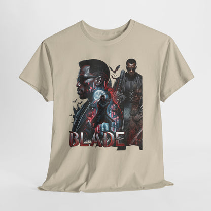 Blade Movie Graphic Tee — Vampire Hunter Retro Poster T-Shirt