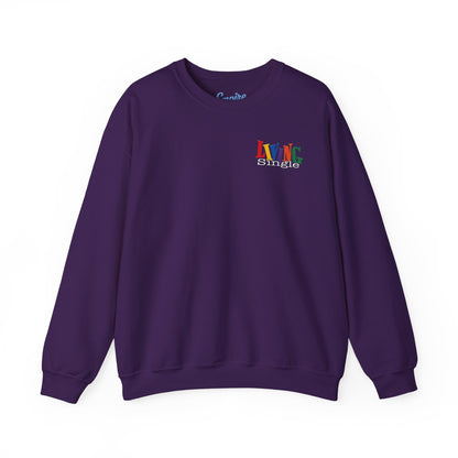 Maxine Shaw 'LIVING Single' Retro TV Sitcom Graphic Crewneck Sweatshirt