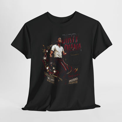 MJ Dirty Diana Graphic Tee — Retro Pop Icon T-Shirt