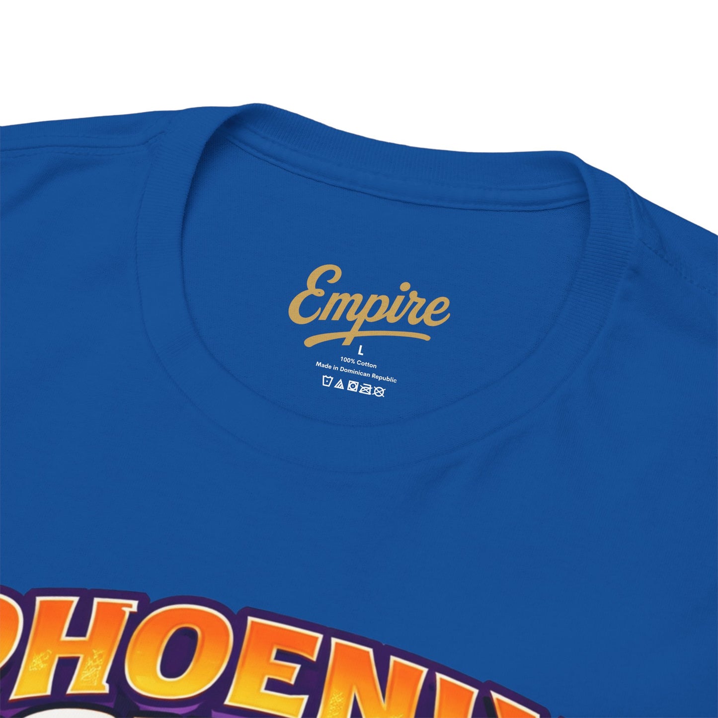Phoenix Suns Barkley & K.J. Graphic Tee — Retro Basketball Cartoon Shirt