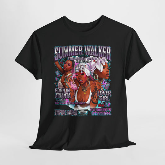 Summer Graphic Tee — "Born in Atlanta" Soulful R&B Tribute Shirt