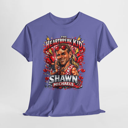 Shawn Michaels "Heartbreak Kid" Graphic Tee - Retro Wrestling Fan Shirt
