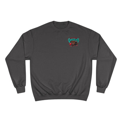 Grizzlies Big Country Crewneck Sweatshirt — Retro Basketball Mascot Tee
