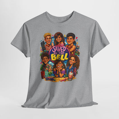 Saved by the Bell Cast Graphic Tee – Retro 90s TV Show Shirt
