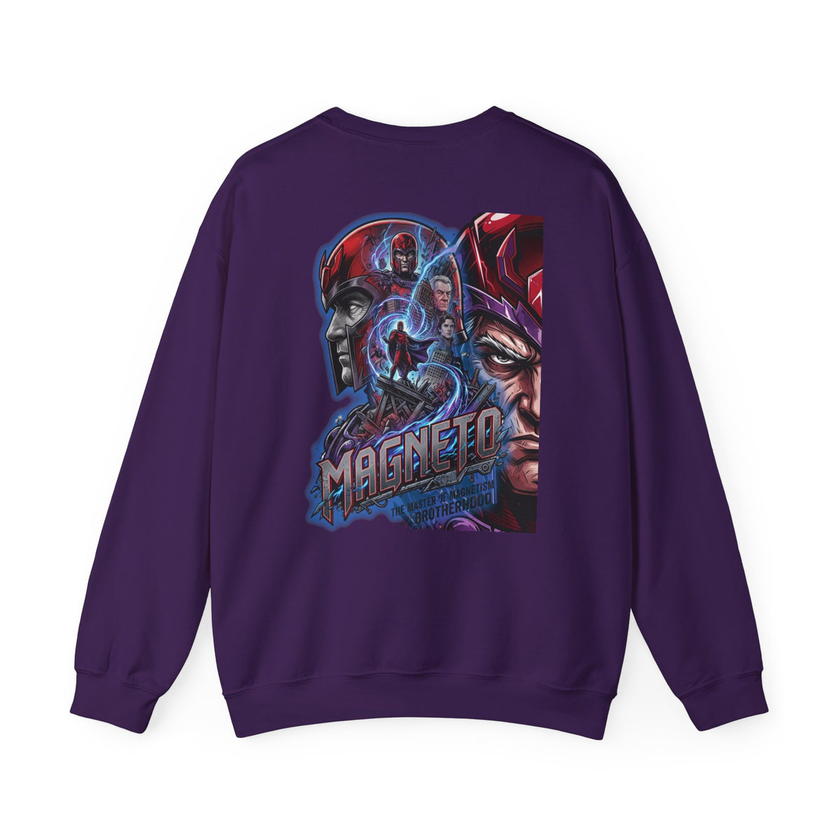 Magneto Graphic Sweatshirt — X‑Men Mutant Comic Crewneck