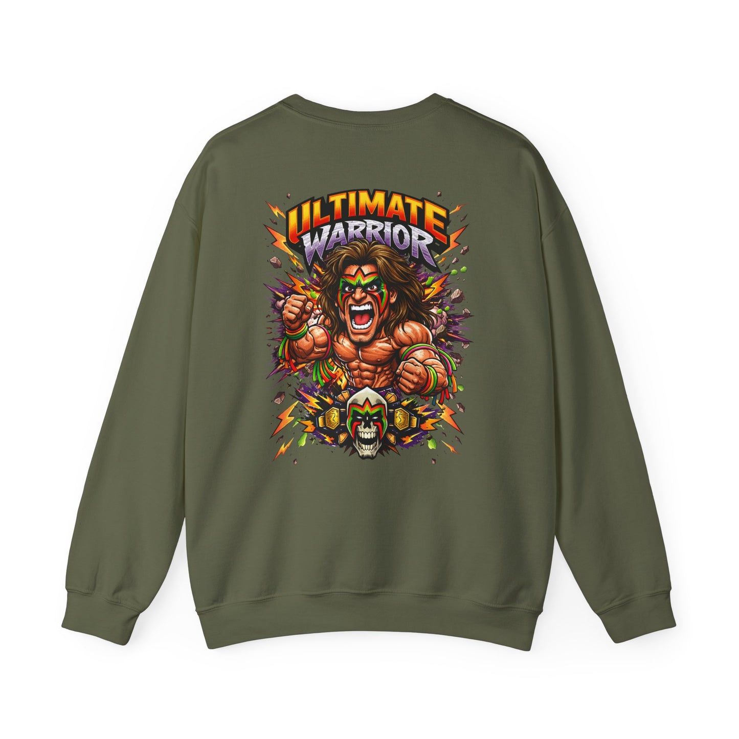 'Ultimate Warrior' Vintage Wrestling Graphic Sweatshirt