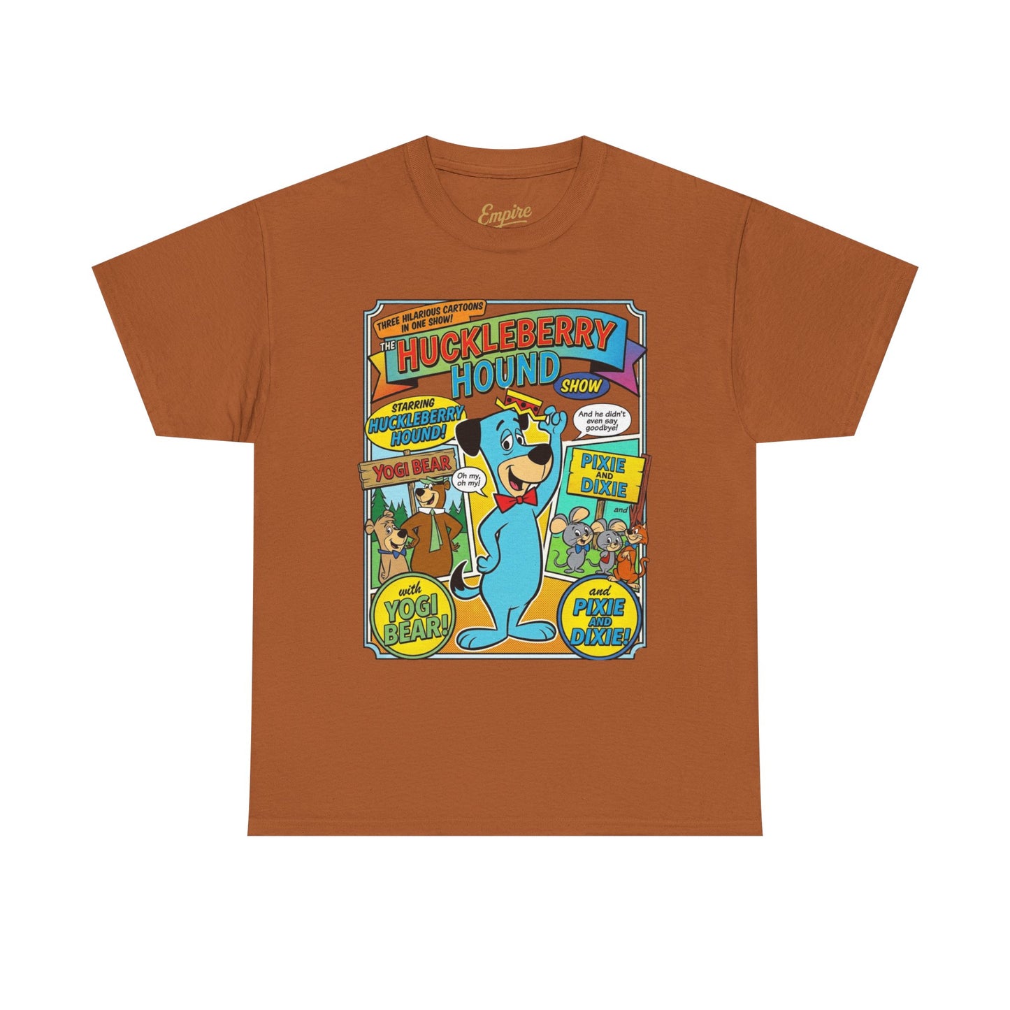 Huckleberry Hound Vintage Cartoon T-Shirt