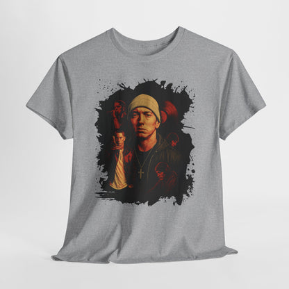 Hip-Hop Inspired Unisex Heavy Cotton Tee - Streetwear Vibes