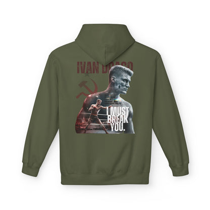 Ivan Drago 'I Must Break You' T-Shirt - Retro Rocky Boxing Graphic Hoodie